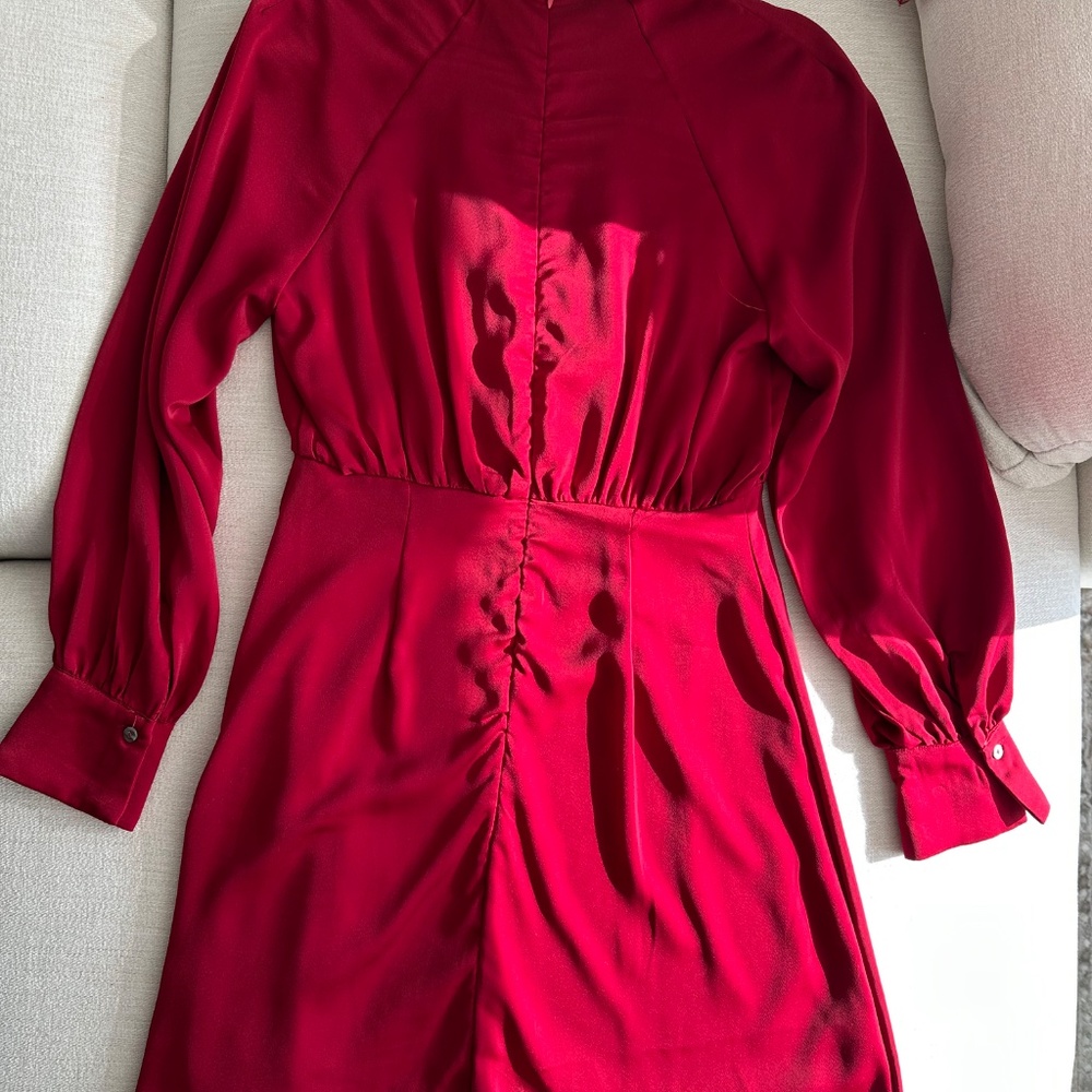 Red Mini Dress - Picture 2 of 3